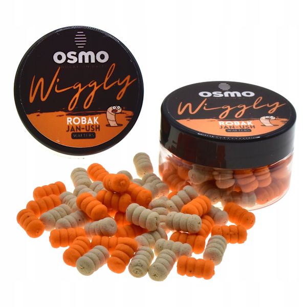 OSMO WIGGLY Jan-Ush Mini Robak Wafters przynęta zdjęcie 1