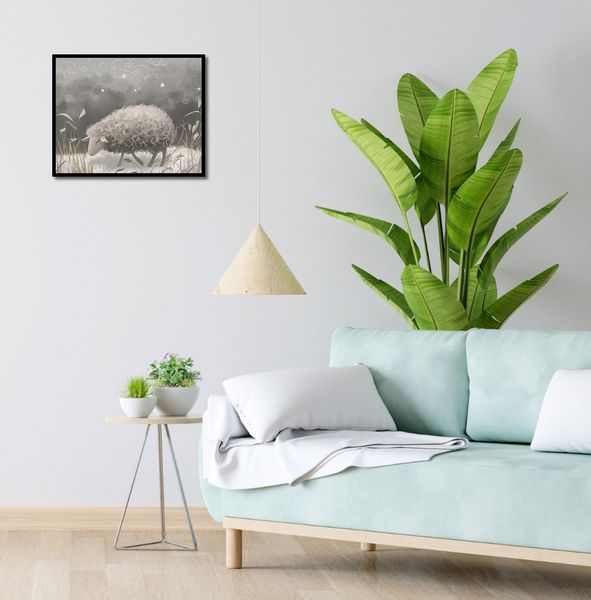 Plakat 50x40cm Bujna Owca zdjęcie 4