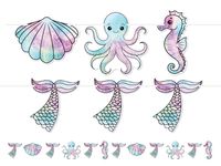 Girlanda papierowa Syrenka, 500 cm