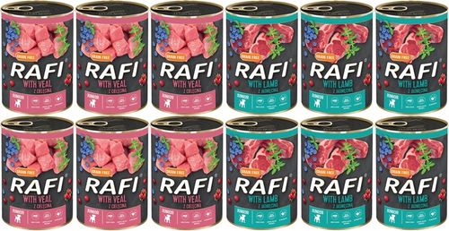 DOLINA NOTECI RAFI JUNIOR MIX SMAKÓW PSA 12x 400g na Arena.pl