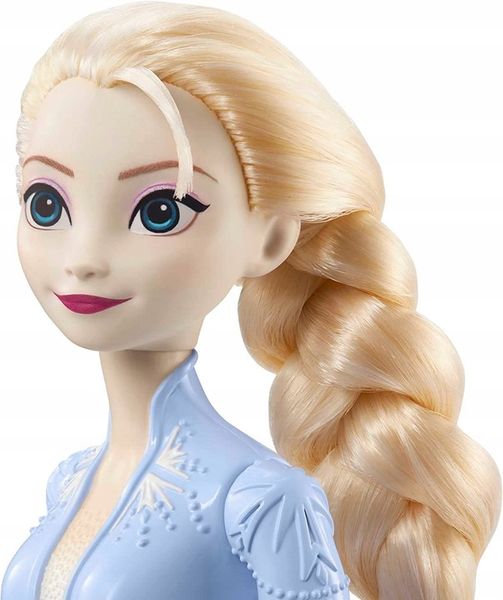 DISNEY KRAINA LODU LALKA KSIĘŻNICZKA ELSA w pięknej, niebieskiej sukni zdjęcie 4