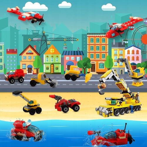 KALENDARZ ADWENTOWY DLA DZIECI KLOCKI STRAŻ POŻARNA POJAZDY PREZENT MIKOŁAJ na Arena.pl