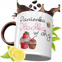 Kubek Bordowy Dla Dziewczyny Na Urodziny Prezent Z Nadrukiem Ze Zdjęciem