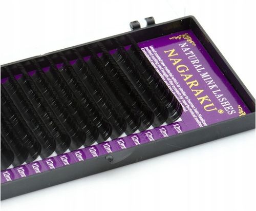 Rzęsy NAGARAKU Mink C 0.07 11mm 16 pasków na Arena.pl