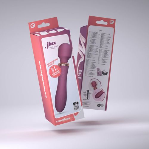 Crushious Dual Massage Wand Jinx Red Wine na Arena.pl