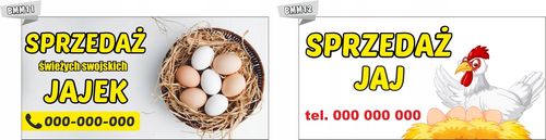 Baner plandeka 130x80 cm oczkowany CHLEB WIEJSKI na Arena.pl