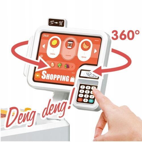 SUPERMARKET SKLEP dla Dzieci PARA Lodówka WIFI KOSZYK OBROTOWA KASA MATADI na Arena.pl