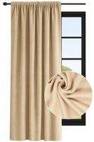 Zasłony gotowe WELUROWE 140x220 gładkie zasłona velvet na taśmie do salonu