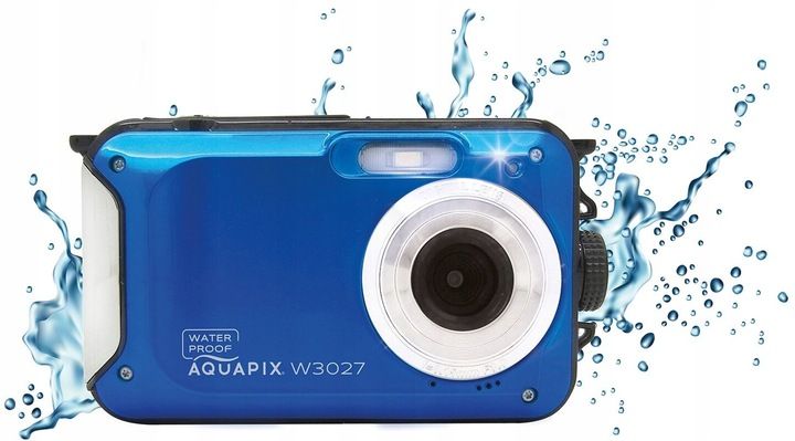 Aparat EASYPIX Aquapix W3027-M Wave Niebieski zdjęcie 2