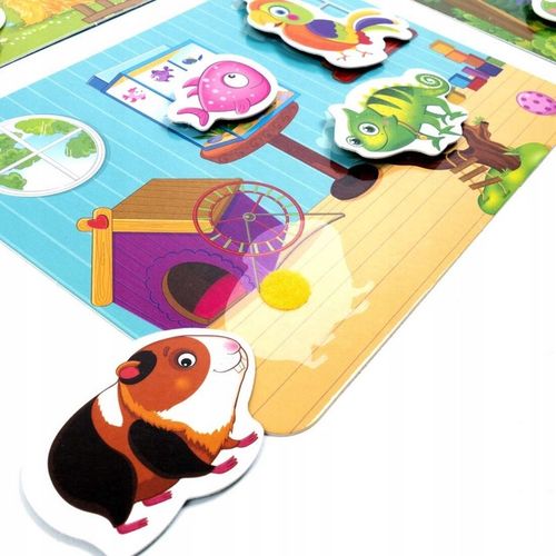 Gra edukacyjna Kto gdzie mieszka? Gra z rzepami dla dzieci Roter Kafer 3+ na Arena.pl