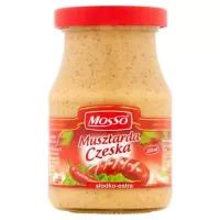 MOSSO MUSZTARDA 180G CZESKA SŁOIK