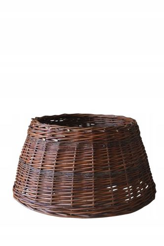 OSŁONA NA STOJAK POD CHIONKĘ WIKLINOWA FI 60 cm , KOSZ POD CHOINKĘ BRĄZOWY na Arena.pl