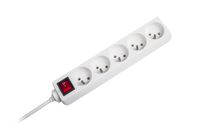 URZ3032-5B Przedłużacz sieciowy 5 gniazd z przełacznikiem , 5m (1,5mm)