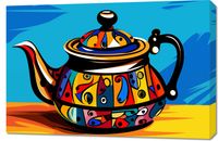 Obraz 90x60cm Może Herbatki?