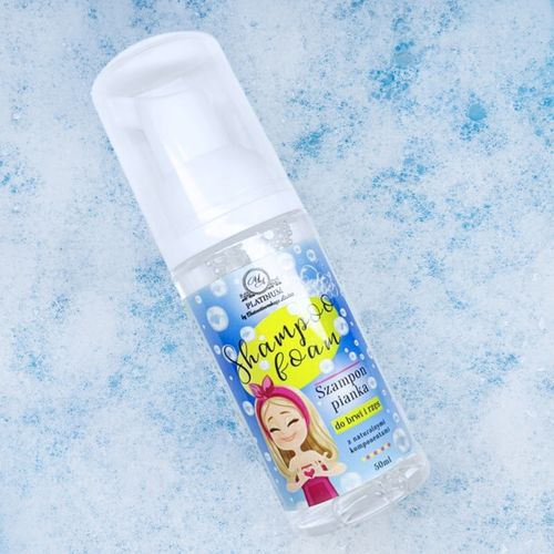 Pianka myjąca do brwi i rzęs PLATINUM 50 ml na Arena.pl