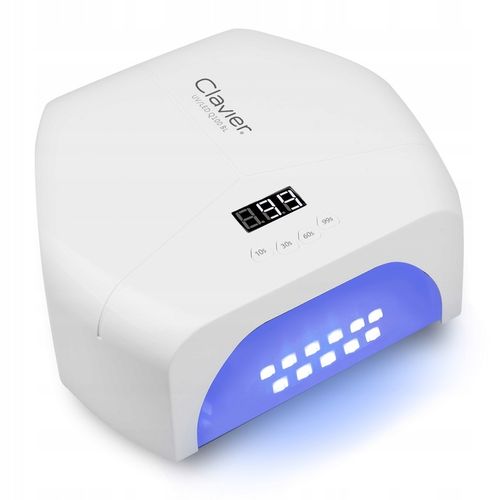 Lampa Uv Led Do Paznokci Q100 Manicure Hybrydy Żele Lustrzane Dno Clavier na Arena.pl