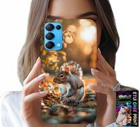 ETUI DO OPPO RENO5 4G 5G - SŁODKA WIEWIÓRKA, CASE Z WŁASNYM MOTYWEM