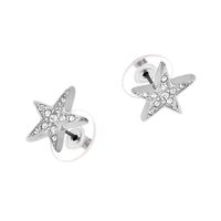 Kolczyki gwiazdki z kryształkami (P3237AG)