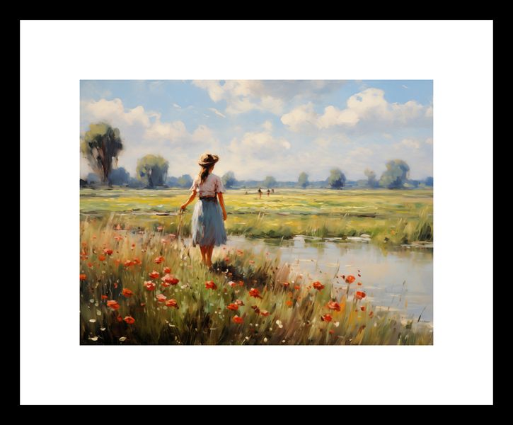 Plakat 20x15cm Wiejski Spokój zdjęcie 3