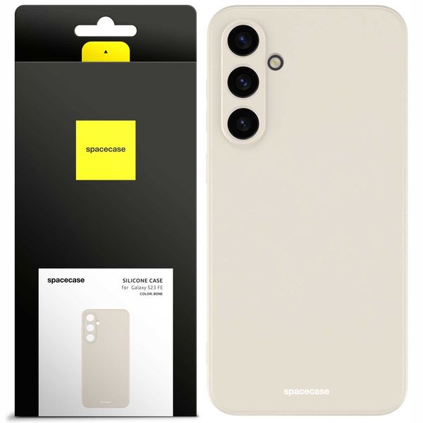 Spacecase Silicone Case Galaxy S23 Fe Bone zdjęcie 1