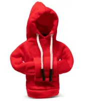 Bluza z Kapturem na Gałkę Biegów - Czerwona