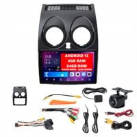 RADIO ANDROID 13 NISSAN QASHQAI J10 2006-2013 ANDROID AUTO CARPLAY 4GB/64GB