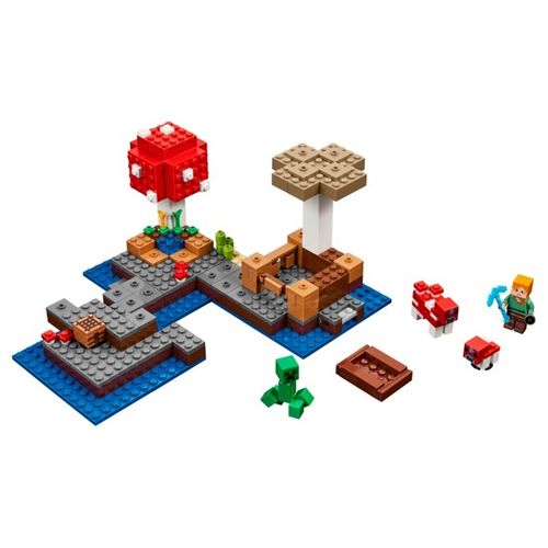 LEGO Minecraft - Grzybowa wyspa 21129 na Arena.pl