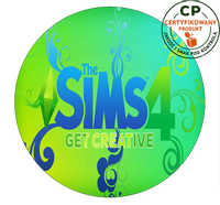 Opłatek na tort Sims