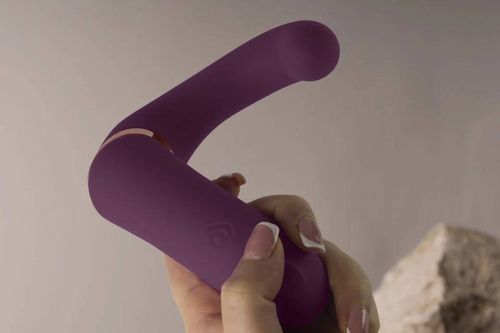 wibrator do punktu g ze stymulatorem variety burgundy rocks-off na Arena.pl