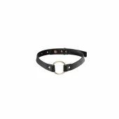 bijoux indiscrets maze single choker black - pasek dekoracyjny czarny