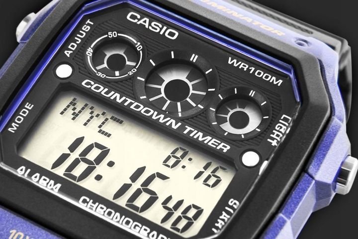 Zegarek Męski CASIO AE-1300WH-2AVDF zdjęcie 4