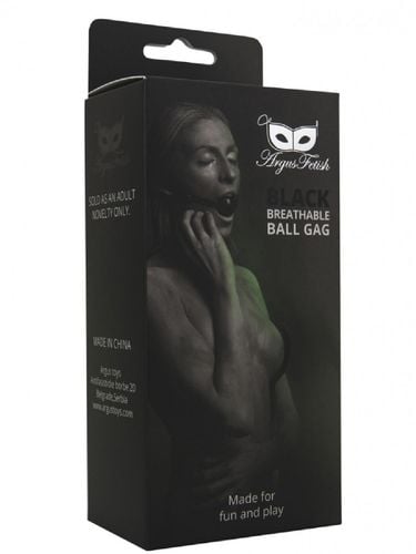 black breathable ball gag na Arena.pl