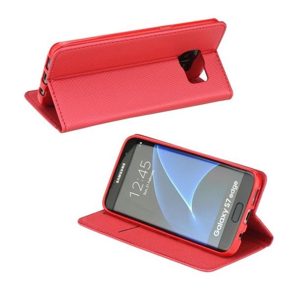 etui smart magnet book honor magic5 proczerwony/red zdjęcie 4