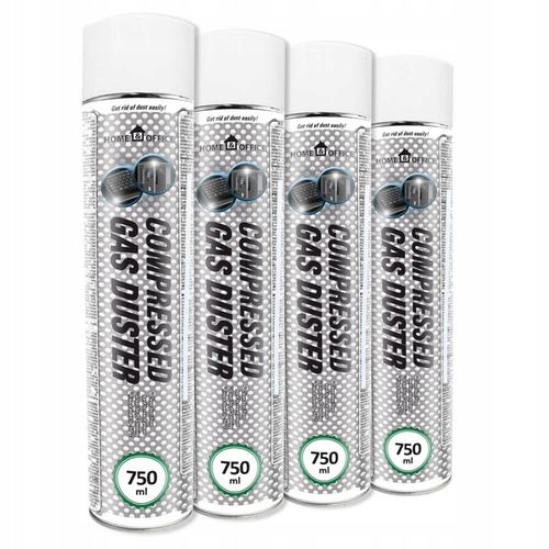 4x AABCOOLING SPRĘŻONE-POWIETRZE 750ml RURKA-15cm na Arena.pl