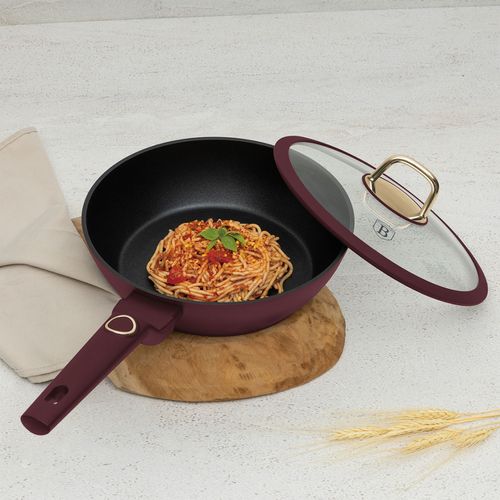 głęboka patelnia tytanowa 24cm berlinger haus bh-8032 leonardo na Arena.pl