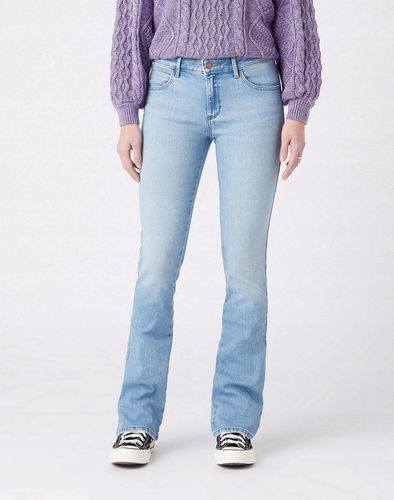 WRANGLER BOOTCUT WHITE NOISE W28B47Z14 42/32 na Arena.pl