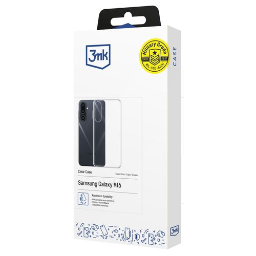 Samsung Galaxy M16 5G - 3mk Clear Case na Arena.pl