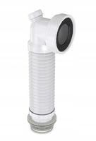 Kolano WC 110 mm 90° RURA ODPŁYWOWA EALSTYCZNA Przyłącze TOALETY PRALKI