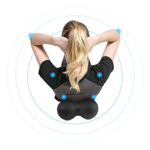 Wałek roler do masażu duoball piłka zestaw na Arena.pl