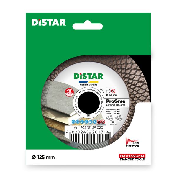 TARCZA DIAMENTOWA 125x2,0x8/20x22,23 PRO Gres zdjęcie 5