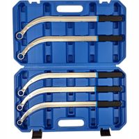 Zestaw kluczy do napinaczy pasków wielorowkowych 5 el SilverTools S11950