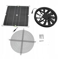 ZEWNĘTRZNY PANEL SOLARNY WENTYLATOR 12V 100W