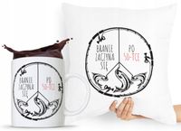 Zestaw Poduszka + Kubek Wędkarza Rybaka Prezent Z Nadrukiem Ze Zdjęciem