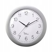 Zegar ścienny sterowany radiowo DCF77 automat 30cm