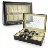 Pudełko na ZEGARKI etui z GRAWEREM na DZIEŃ OJCA