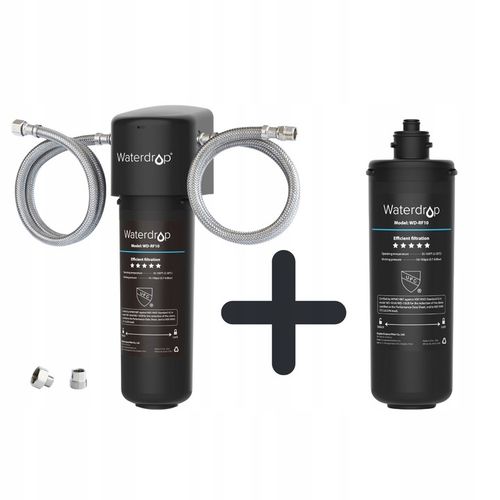 Filtr wody pod zlew Waterdrop 10UA z 1 filtrem wymiennym RF10 na Arena.pl
