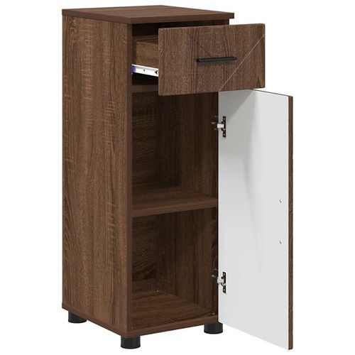 Szafka Łazienkowa z szufladą Brązowy dąb 30 x 35 x 80 cm na Arena.pl