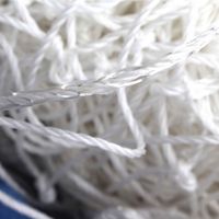 SIATKA NA BRAMKĘ PIŁKARSKĄ 5X2 M | GRUBOŚĆ 3 MM | KOLOR BIAŁY