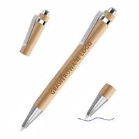 Długopis Bambus Gadżet Prezent Eko + Grawer 100 sztuk
