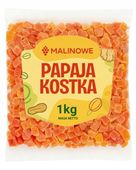 PAPAJA KANDYZOWANA KOSTKA 1kg PAPAJA SUSZONA W KOSTCE JAKOŚĆ PREMIUM